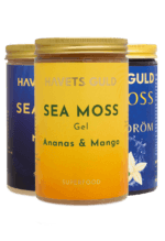 seamoss 3 smaker naturell ananasmango blåbär