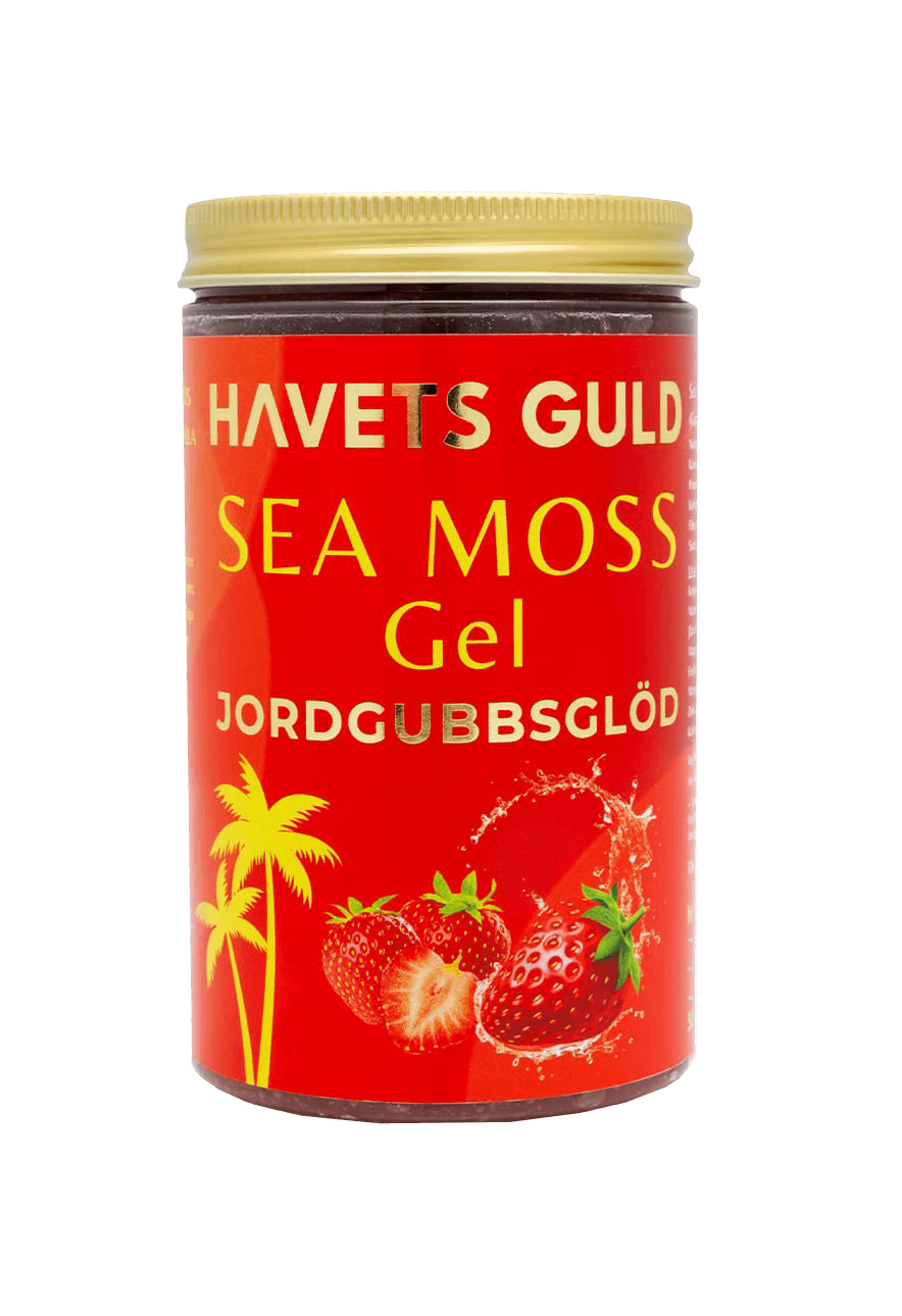 Sea Moss Gel • Jordgubbsglöd